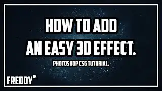 Photoshop Tutorial | 3D Effect [ LaRa Ghr'B ]