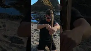 Bushcraft Wood Fire Oven by the Ocean
