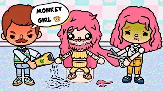 I Was Born With Hair All Over My Body 🐒🥺 | Sad Story | Toca Boca Story | Toca Life World