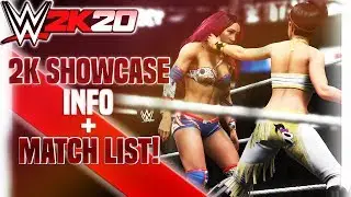 WWE 2K20: Women's Evolution 2K Showcase Details + Match List!