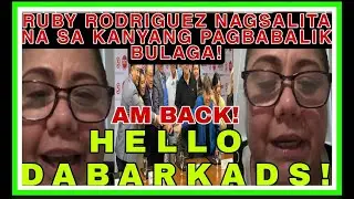RUBY RODRIGUES NAGSALITA NA SA KANYANG PAGBABALIK SA BULAGA|FACT CHECK