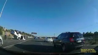 InPerth Dashcam - Perth Drivers (Episode 5) Flipped Utes, Kangaroo and Duckling Crossings