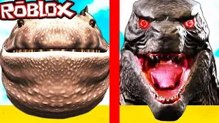 i was EATEN BY GODZILLA and BLOOP in ROBLOX