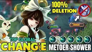 100% Damage !! Chang'e best build 2024 ~ Chang'e Top Global Mobile legends bang bang