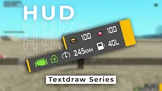 [FREE] HUD hunger, thrist, speedmeter, engine, lock, fuel TEXTDRAW + download link