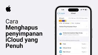 Cara Menghapus Penyimpanan iCloud Yang Penuh