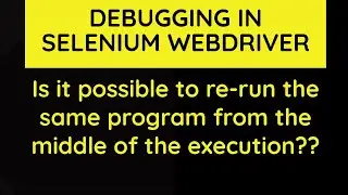 Eclipse IDE Debugging in JAVA | Selenium WebDriver| Xpath Locator | Save Time
