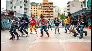 Baile grupo danza urbana - funza