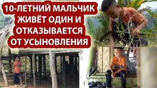 10 летний мальчик живёт один и отказывается от усыновления