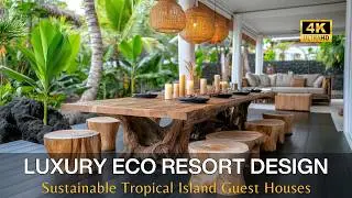 Luxury Eco Resort Design Guide 2025: Sustainable Island Guest Houses with Tropical Courtyards