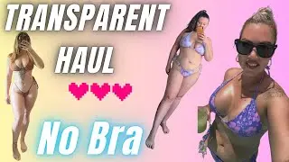 TRANSPARENT BRAZILIAN BIKINI & LINGERIE TRY ON HAUL