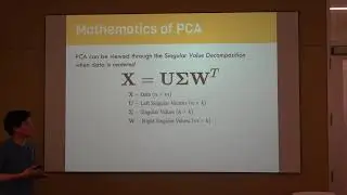 Mathematics of PCA