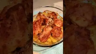 курица с картошкой в духовке
