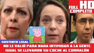 La #LadyPeppaPig gandalla, salió influyente, ¡Vea nomás los ojos que peló cuando se la llevaron!