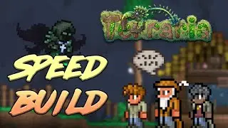 [Terraria] Деревня НИП`ов #1 // Speed Build