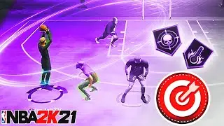 FASTEST Shooting Badge Method To UNLOCK All Badges In One Day NBA 2K21 | BEST SHOOTING BADGE METHOD