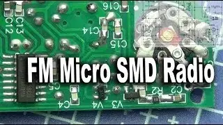 FM Micro SMD Radio DIY Приемник собери сам, увлечение на вечер