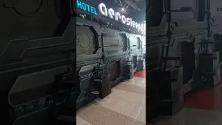 Капсульный отель.