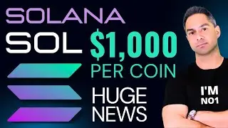 SOLANA IS BACK | $750 - $1,000 Per SOL Coin - My SOLANA Price Prediction 2025-2026 | Solana NEWS