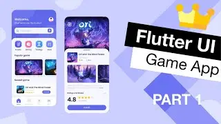 Flutter UI Game Store App Tutorial | App from Scratch Part 1