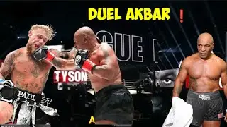 Mike Tyson vs Jake Paul Duel Tinju Akbar 2024 Akan  berlangsung di Stadion Arlington Texas