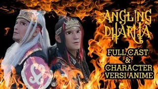 WEB SERIES ANGLING DHARMA FULL CAST & CHARACTER VERSI ANIME LOOKS