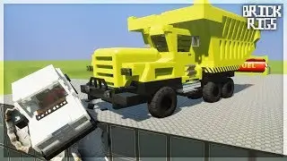 ЭПИЧНЫЕ ДЕРБИ НА КРЫШЕ НЕБОСКРЕБА | BRICK RIGS ОНЛАЙН