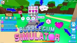 ДЕНЬ СВЯТОГО ВАЛЕНТИНА В ROBLOX - BUBBLE GUM SIMULATOR