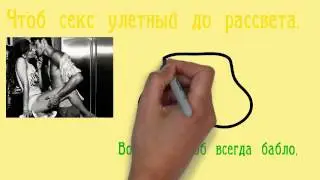 Рисованное поздравление с днем рождения Ирине