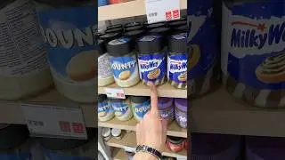 ПАСТА С БАУНТИ🥥😻 ОБЗОР РАЗНЫХ ВКУСНЯШЕК😻😘 #обзор #видеоshorts #еда #покупки
