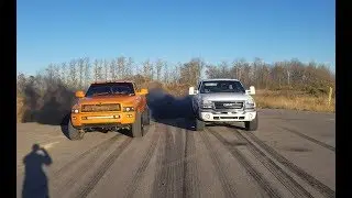 Dropped LBZ Duramax Rolling shots!
