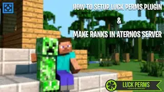 How To setup Ranks or Permission in Luck Perms on Aternos Server