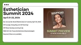 Week 27: Smooth Skin Supply LLC News| Esthetician Summit|Stephanie Laynes
