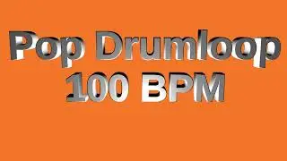 Pop Drum Loop 100 BPM