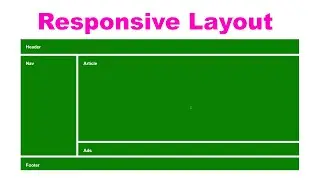 How to create a grid layout #07 in HTML and CSS.| Amin Coding.