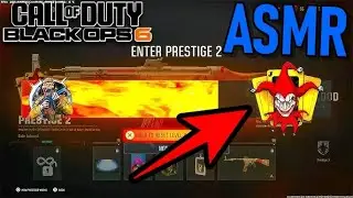 (ASMR) Reaching Second Prestige On Black Ops 6! Keyboard tapping, whispering and mouth sounds