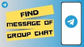 How to find all messages from a person on Telegram Group Chat ?