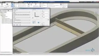 Вставка профиля по траектории в Autodesk Inventor