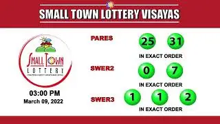 [LIVE] PCSO 5:00 PM Lotto Draw - March 9,  2022
