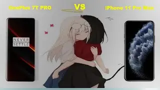 Iphone 11 Pro MAX vs Oneplus 7T Pro ! Antutu benchmark test.