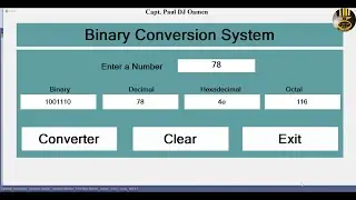 How to Convert Binary, Hexadecimal, Decimal, and Octal in C#
