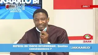 Jakaarlo bi du 05 Juin 2020 - Reprise du trafic interurbain, quelles conséquences