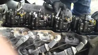 DAF XF 105 410/460 rocker arm adjustment HD