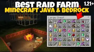 Minecraft Best Raid Farm for 1.21+ Java & Bedrock | Easiest Raid Farm in Minecraft