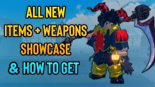 [GPO] All New Halloween Items + Weapons Showcase & How To Obtain