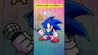 Guess what’s the right for Sonic Exe by FNF👏🏼 