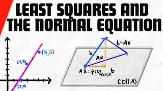 Least Squares Solutions and Deriving the Normal Equation | Linear Algebra