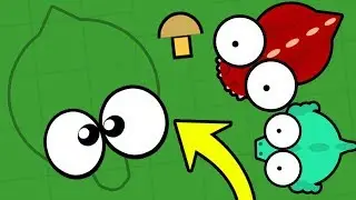 How to become INVISIBLE in Mope.io