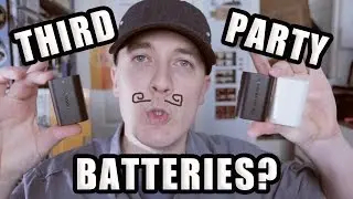 Canon LP-E6 Battery vs Third Party (Ex-Pro/ Dot Foto/ Patona)