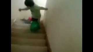 Bradley falling down the stairs Ultra HD